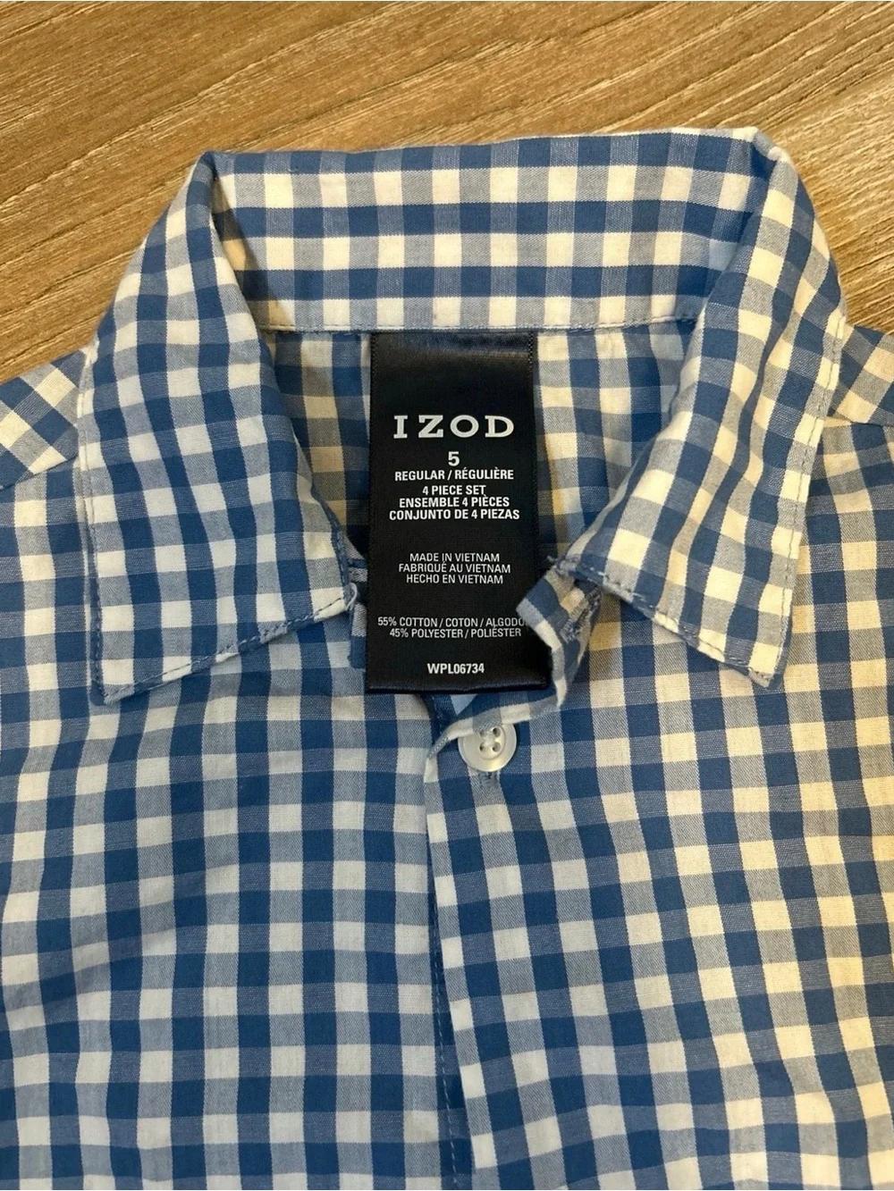 Izod three piece